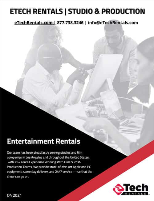 Entertainment Catalog eTech Rentals